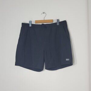 Projek Raw Men's Black Performance Zipper Pockets Casual Sports Shorts Size XXL